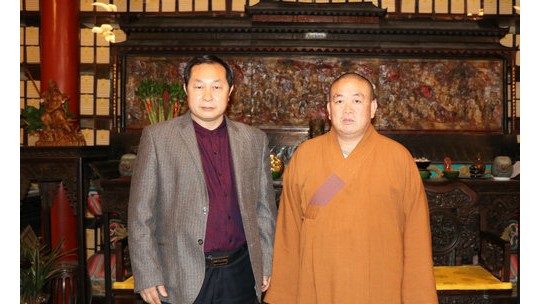 武術(shù)文化專業(yè)委員會一行走進少林寺進行文化交流