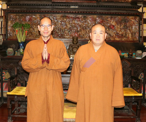 武術(shù)文化專業(yè)委員會(huì)一行走進(jìn)少林寺進(jìn)行文化交流