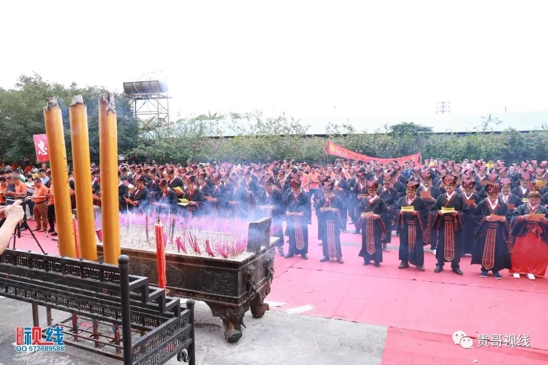 ?？诹质献谟H總會(huì)舉辦2019海南林氏宗親祭祀大典