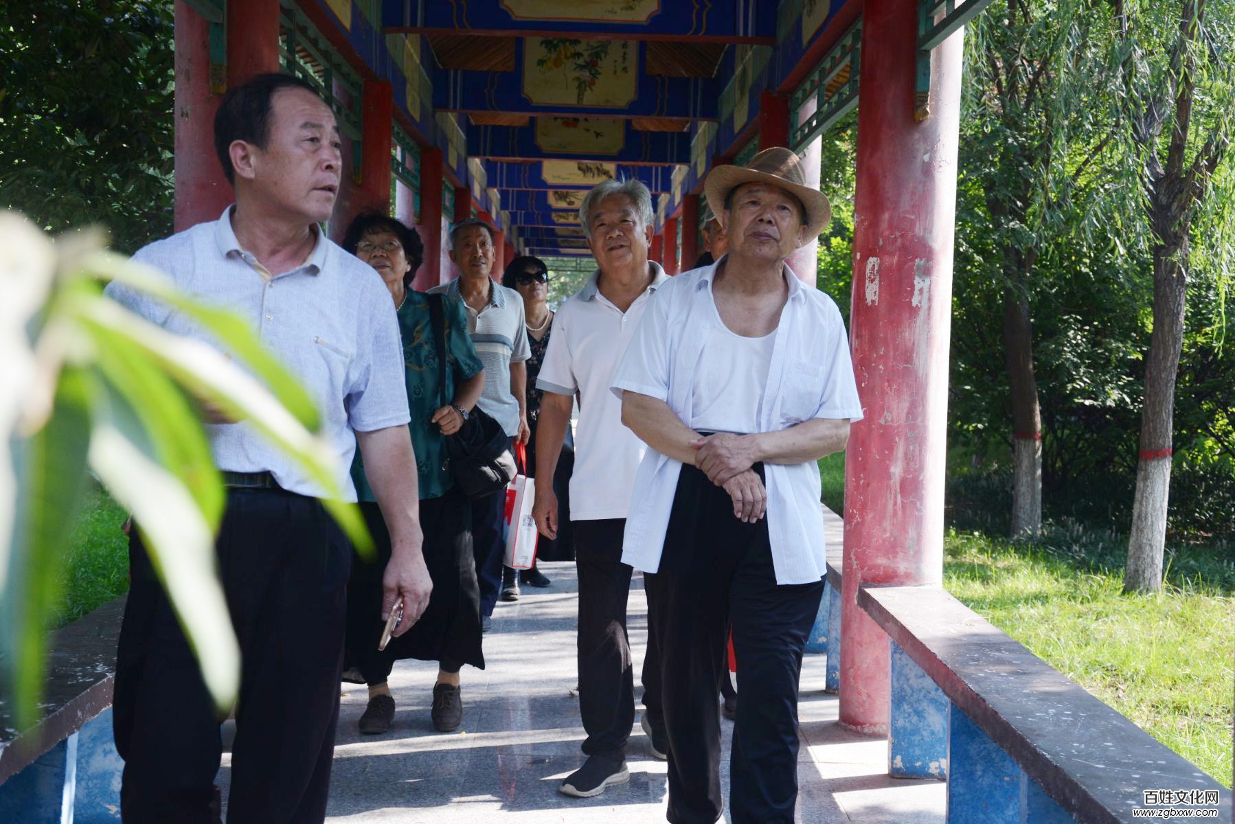 萬眾同歌頌共產(chǎn)黨 美麗李石門花盛開