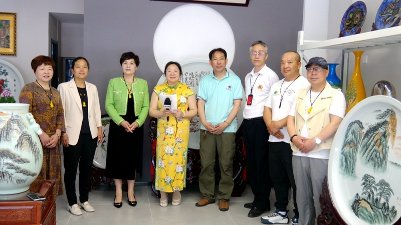 中國文藝名家展覽館淄博館揭牌，落戶淄博博林陶瓷琉璃藝術(shù)院