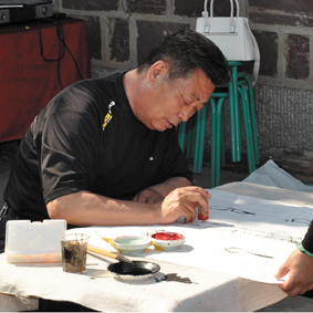 中國(guó)甲骨文書(shū)法名家——李俊峰