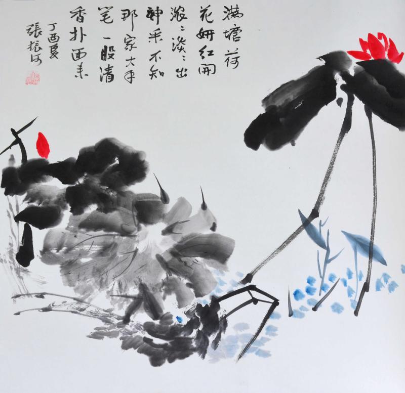 中國當(dāng)代實(shí)力派書畫名家張振河書畫藝術(shù)欣賞