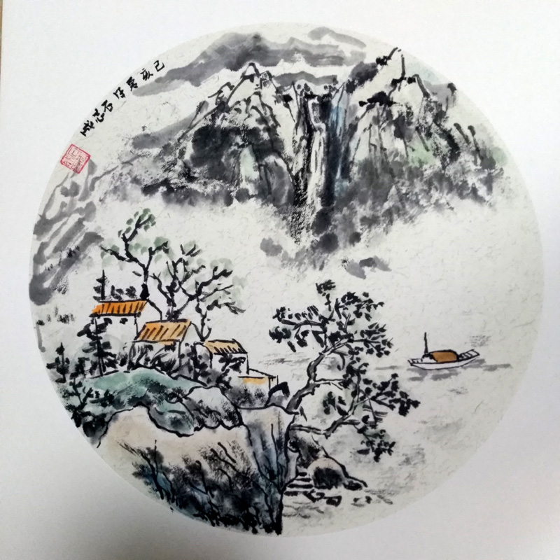 中國當代實力派書畫名家石志成書畫藝術欣賞