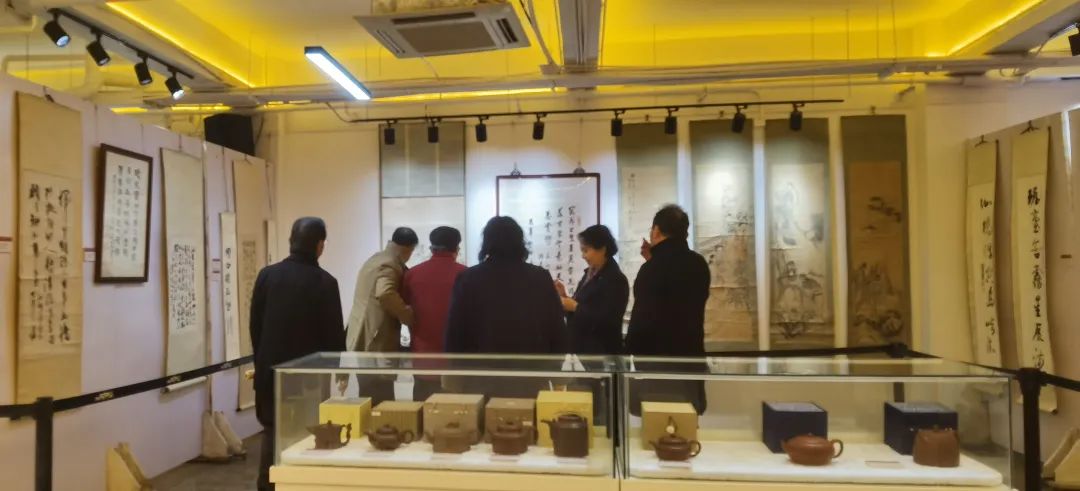 迎新年＂愿景共享＂中美聯(lián)合藝術(shù)交流展在上海中國(guó)書(shū)法院北外灘藝術(shù)館開(kāi)展